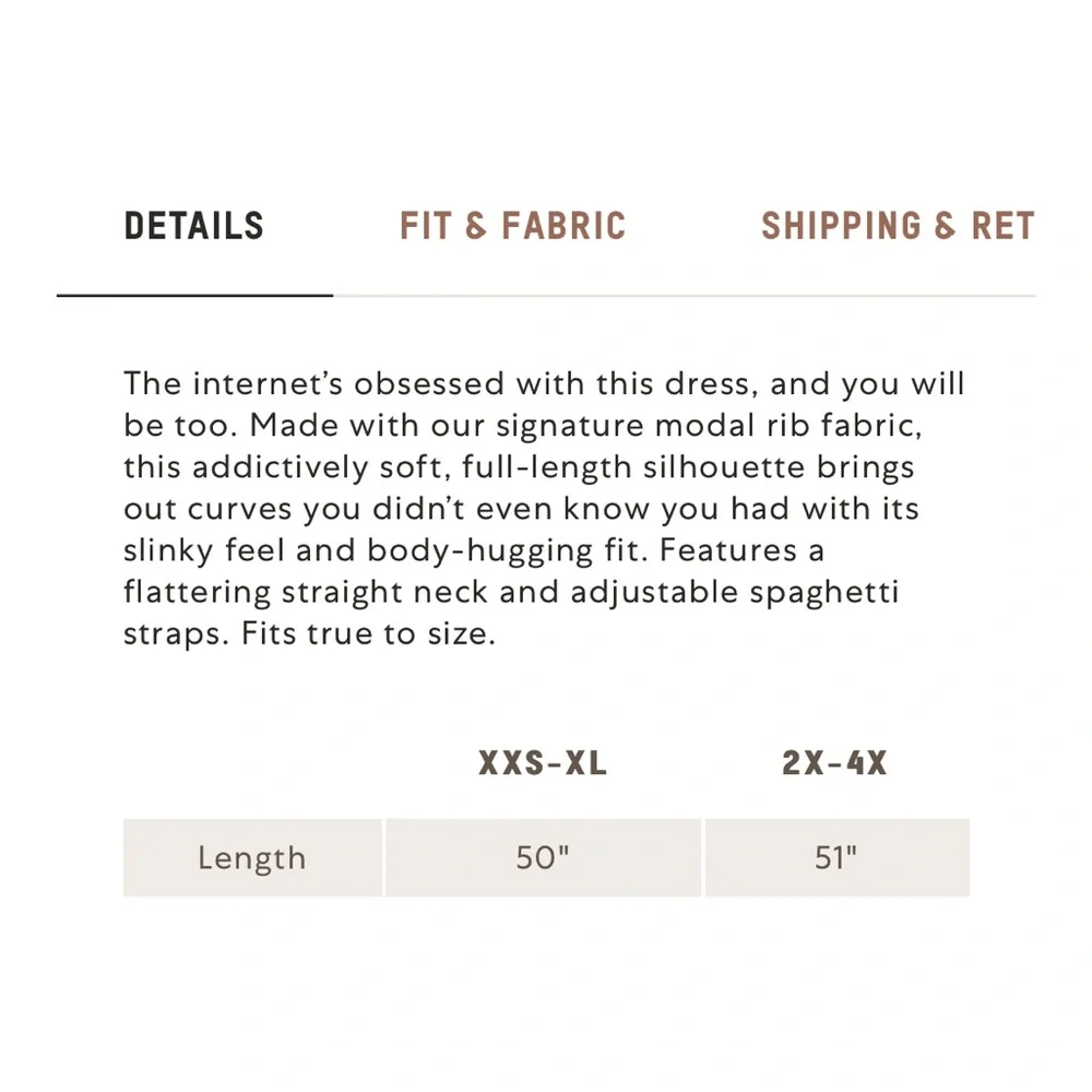 SKIMS SOFT LOUNGE LONG SLIP DRESS - Picture 4 of 11